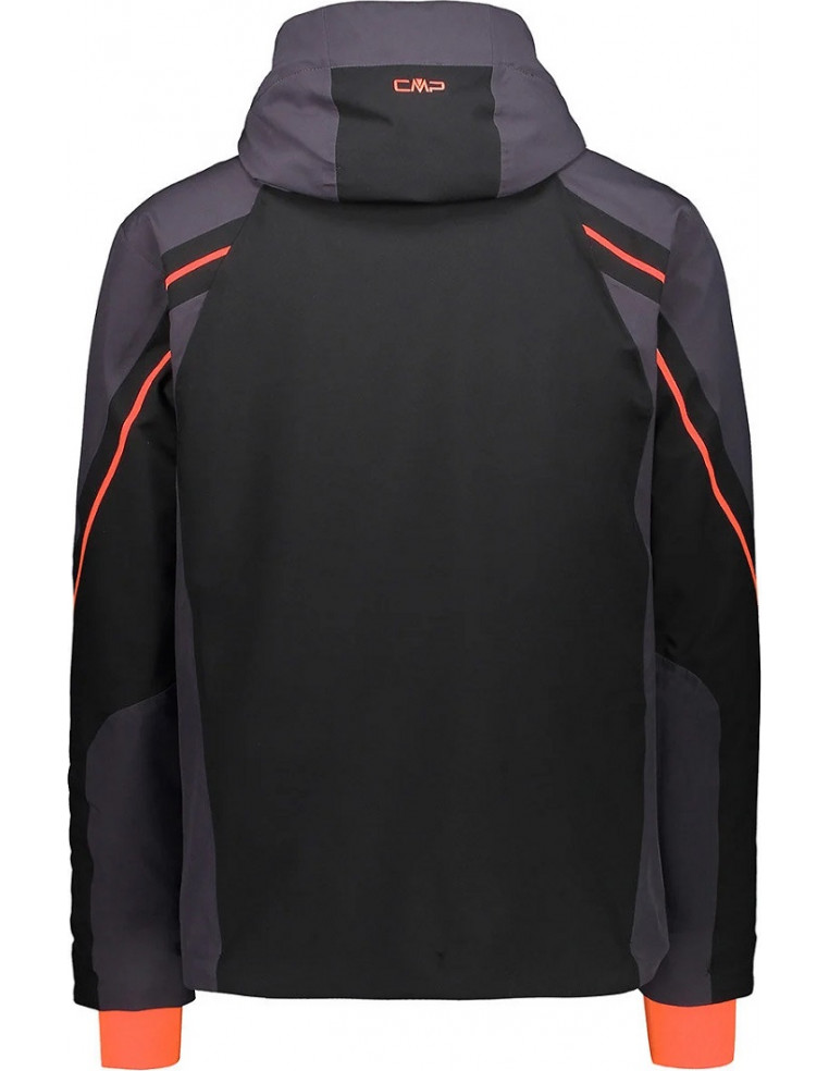 Куртка мужская CMP MAN JACKET ZIP HOOD NERO (Черный) P:52 8051737516632 Куртки CMP 25 950 ₽