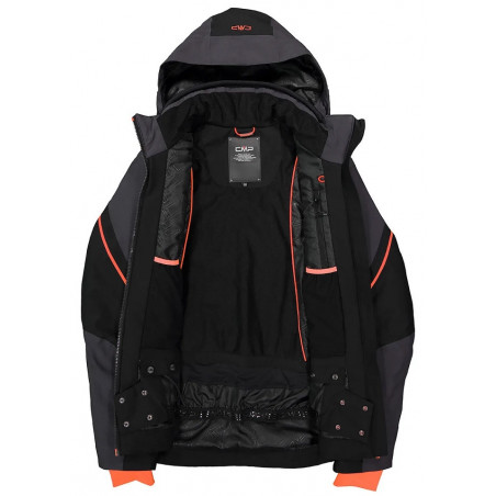Куртка мужская CMP MAN JACKET ZIP HOOD NERO (Черный) P:52 8051737516632 Куртки CMP 25 950 ₽