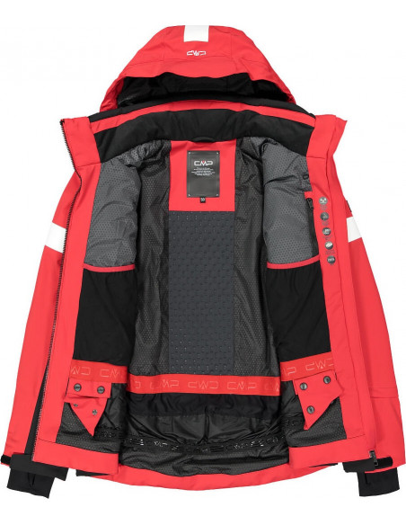 Куртка мужская CMP MAN JACKET ZIP HOOD FERRARI (Красный) P:50 8057153495940 Куртки CMP 37 890 ₽
