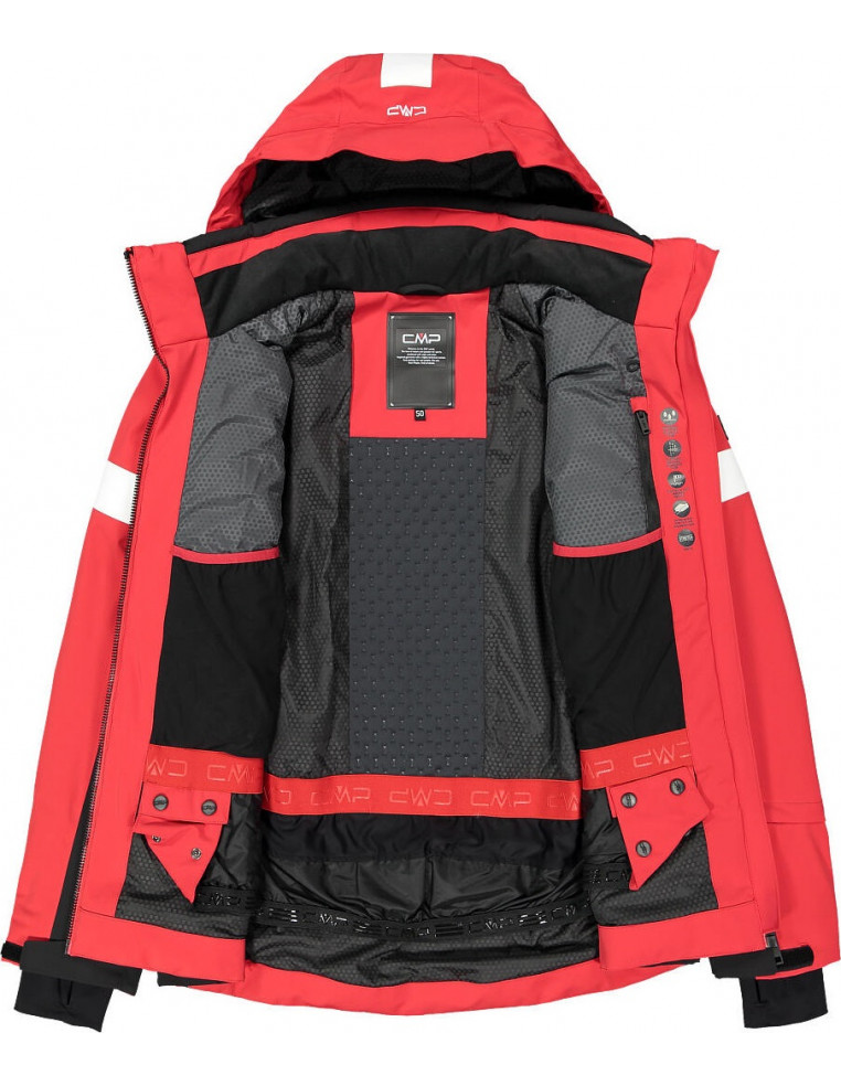 Куртка мужская CMP MAN JACKET ZIP HOOD FERRARI (Красный) P:52 8057153495964 Куртки CMP 37 890 ₽