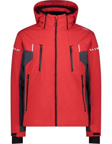 Куртка мужская CMP MAN JACKET ZIP HOOD FERRARI (Красный) P:50 8057153757734 Куртки CMP 21 970 ₽