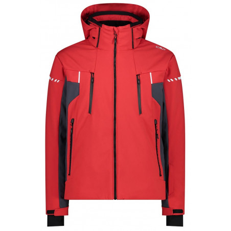 Куртка мужская CMP MAN JACKET ZIP HOOD FERRARI (Красный) P:54 8057153757772 Куртки CMP 21 970 ₽