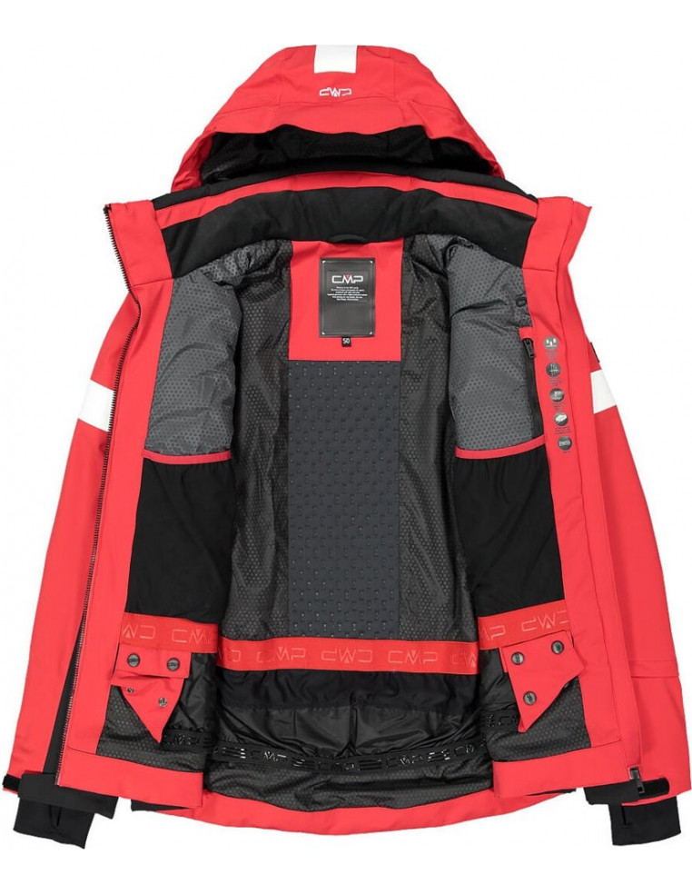 Куртка мужская CMP MAN JACKET ZIP HOOD FERRARI (Красный) P:54 8057153495988 Куртки CMP 37 890 ₽