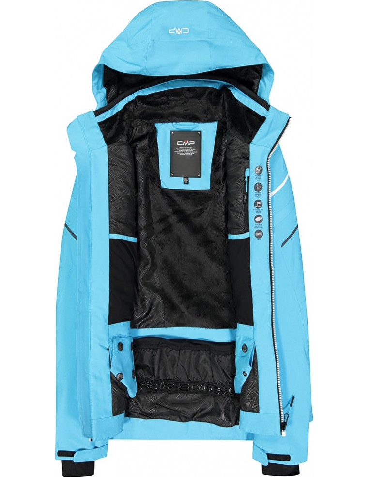 Куртка женская CMP WOMAN JACKET ZIP HOOD AZZURRO (Голубой) Р:44 8057153756669 Куртки женские CMP 20 790 ₽