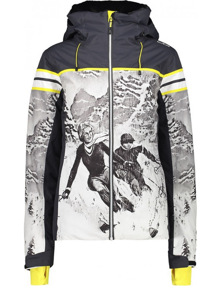 Куртка женская CMP WOMAN JACKET FIX HOOD Antracite (Темно-Серый) Р:50 8051737724396 Куртки женские CMP 21 950 ₽