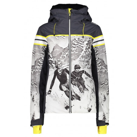 Куртка женская CMP WOMAN JACKET FIX HOOD Antracite (Темно-Серый) Р:50 8051737724396 Куртки женские CMP 21 950 ₽