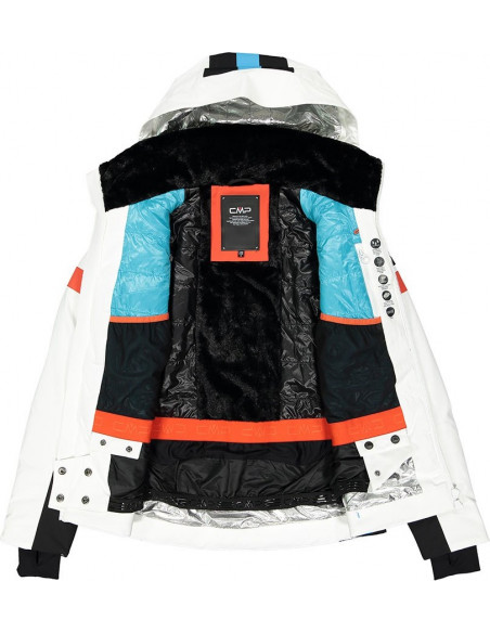 Куртка женская CMP WOMAN JACKET ZIP HOOD BIANCO (Белый) Р:48 8057153804476 Куртки женские CMP 35 590 ₽