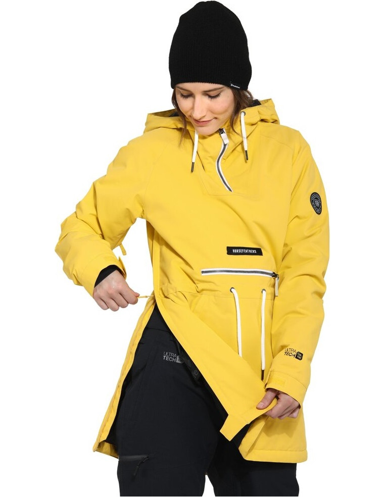 Анорак женский HORSEFEATHERS W'S DERIN II JACKET mimosa yellow P:M 8592321633590 Куртки женские HORSEFEATHERS 23 970 ₽