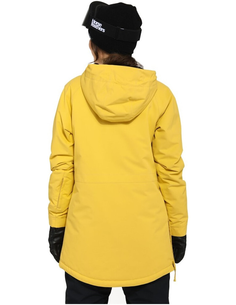 Анорак женский HORSEFEATHERS W'S DERIN II JACKET mimosa yellow P:M 8592321633590 Куртки женские HORSEFEATHERS 23 970 ₽