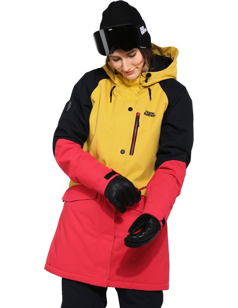 Куртка женская HORSEFEATHERS W'S POLA II JACKET mimosa yellow P:M 2200000035127 Куртки женские HORSEFEATHERS 17 410 ₽