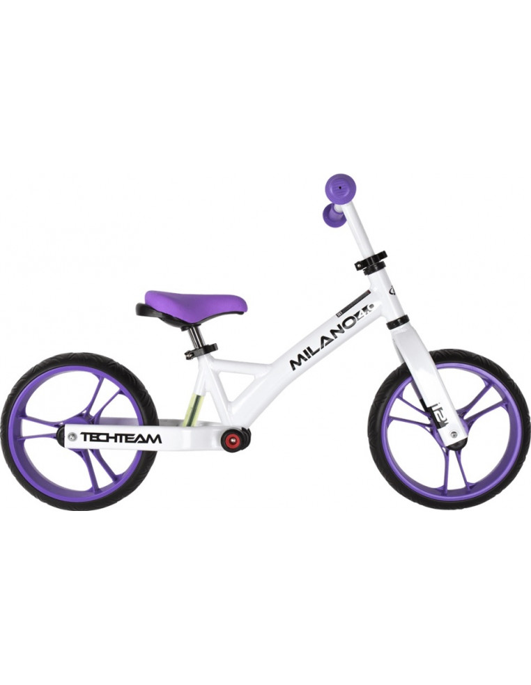 Беговел 12" TECH TEAM Milano 4.0 фиолетовый 2000040850014 Детские велосипеды TECH TEAM 3 990 ₽