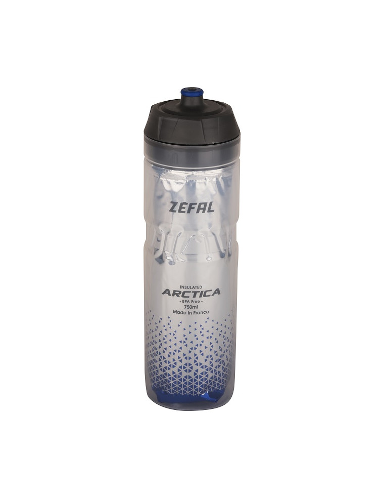 Фляга ZEFAL Arctica 75 Bottle Silver/Blue 3420586600284 Фляги и держатели ZEFAL 990 ₽
