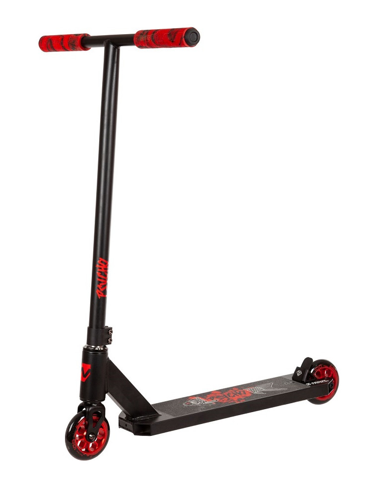 Самокат трюковый NOVATRACK PSYCHO'40 BL 110мм., PU 88A Черный 2200000036766 Трюковые самокаты Novatrack 7 800 ₽