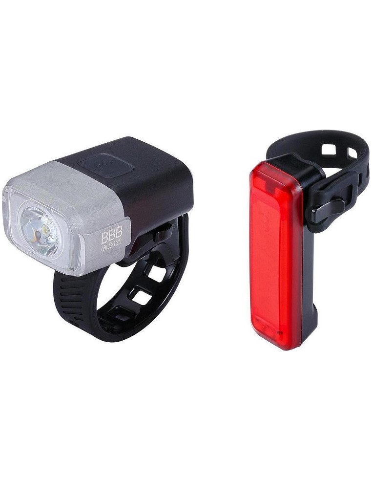 Фонарь BBB BLS-134 lightset NanoStrike 400 Black (комплект) 8716683121704 Фары и фонари BBB 6 990 ₽