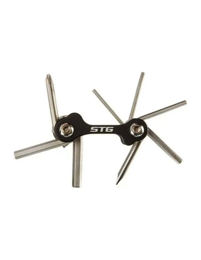 Набор инструментов шестигранник STG HF62 (8 предметов) Х90121 4602010594454 Велоаксессуары STG 1 050 ₽