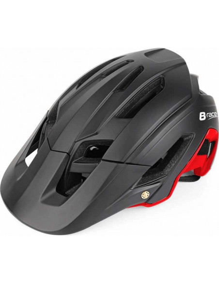 Шлем велосипедный B-RACE Stone II In-Mold MTB Helmet Black / Red L-XL 8053329962391 Велошлемы B-RACE 7 490 ₽