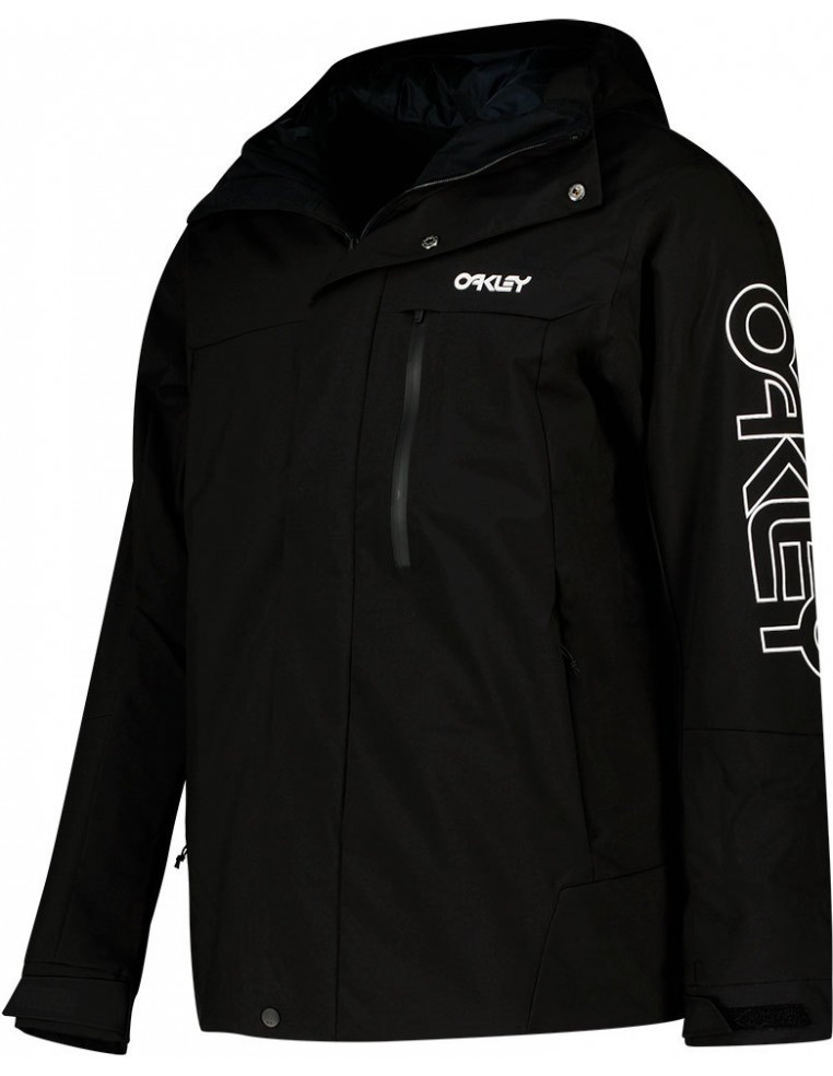 Куртка мужская OAKLEY APPAREL TNP TBT Insulated Jacket Black/White Logo Р:M 1935176206460 Куртки OAKLEY 35 580 ₽