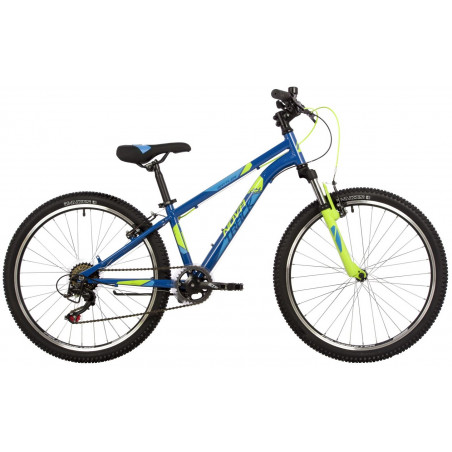 Велосипед 24" NOVATRACK BATTLER 12" 6 скор., Сталь, Синий 2023 2200000037282 Детские велосипеды Novatrack 19 890 ₽
