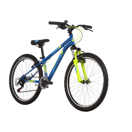 Велосипед 24" NOVATRACK BATTLER 12" 6 скор., Сталь, Синий 2023 2200000037282 Детские велосипеды Novatrack 19 890 ₽