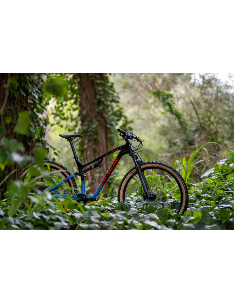 Велосипед горный двухподвес TITAN RACING Cypher 120 Sport К:29" Р:L(19") Black/Blue/Red 2200000036681 Горные велосипеды TITAN RACING 158 900 ₽