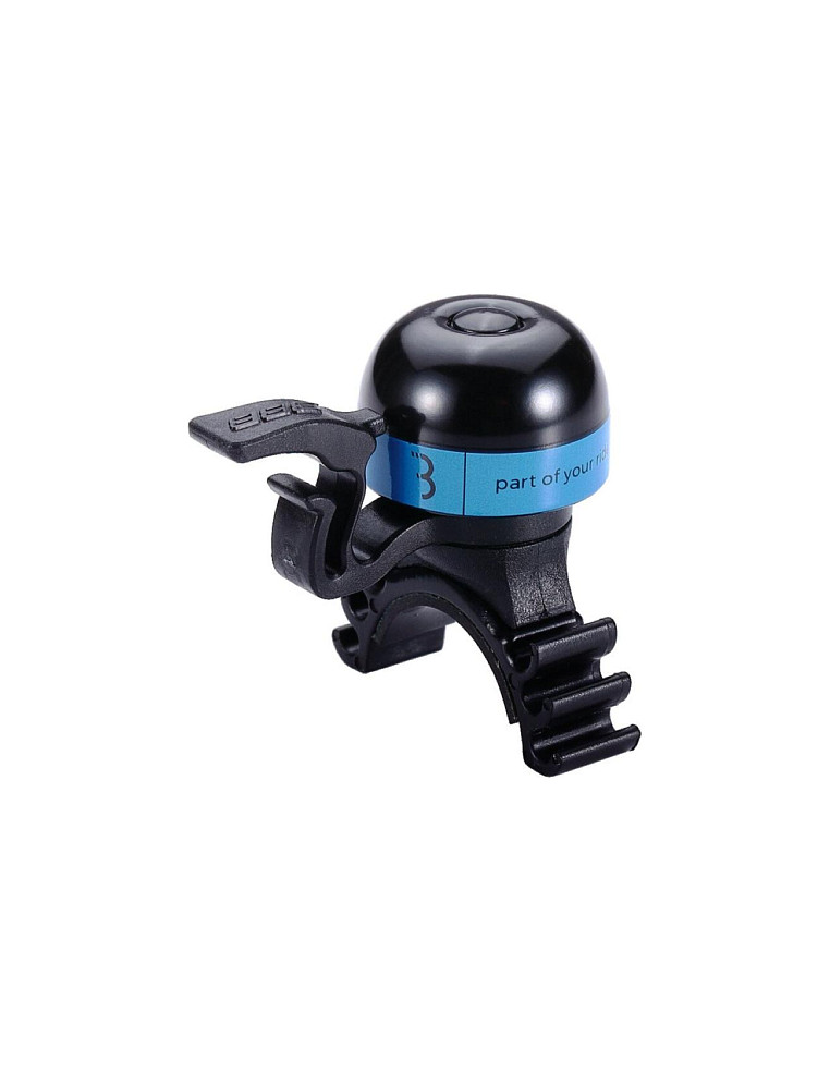 Звонок BBB MiniFit Black/Blue 8716683095098 Велоаксессуары BBB 790 ₽