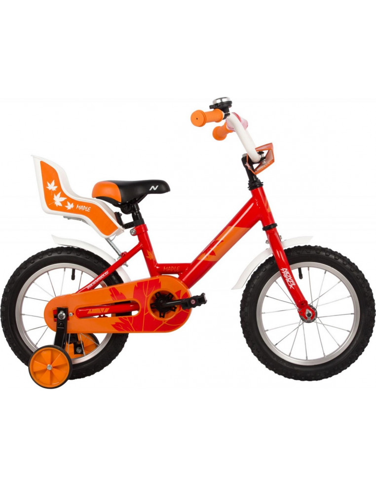 Велосипед 14" NOVATRACK MAPLE Красный 2200000038241 Детские велосипеды Novatrack 7 950 ₽