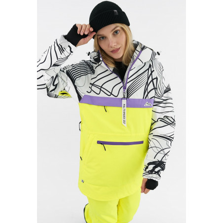 Анорак COOL ZONE KLOD линии/светло-фиолетовый/неогрушевый Р:XS 1600001831215 Куртки женские COOL ZONE 16 800 ₽
