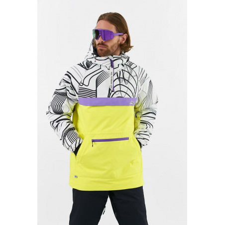 Анорак COOL ZONE KLOD линии/светло-фиолетовый/неогрушевый Р:XS 1600001831215 Куртки женские COOL ZONE 16 800 ₽