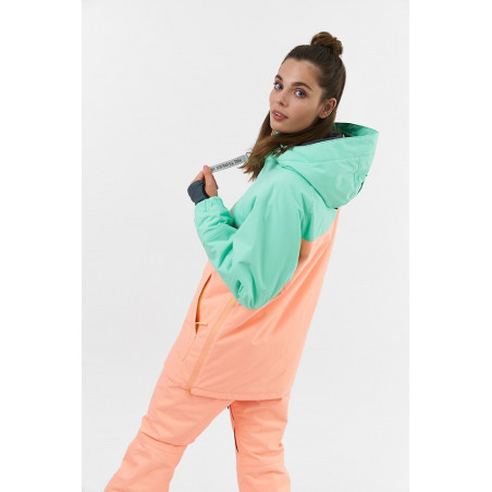 Анорак COOL ZONE KLOD светло-мятный/холодный серый/неоперсиковый Р:XS 4610151924962 Куртки женские COOL ZONE 16 800 ₽