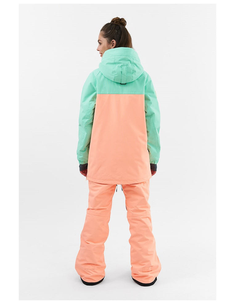Анорак COOL ZONE KLOD светло-мятный/холодный серый/неоперсиковый Р:M 4610151924986 Куртки женские COOL ZONE 16 800 ₽