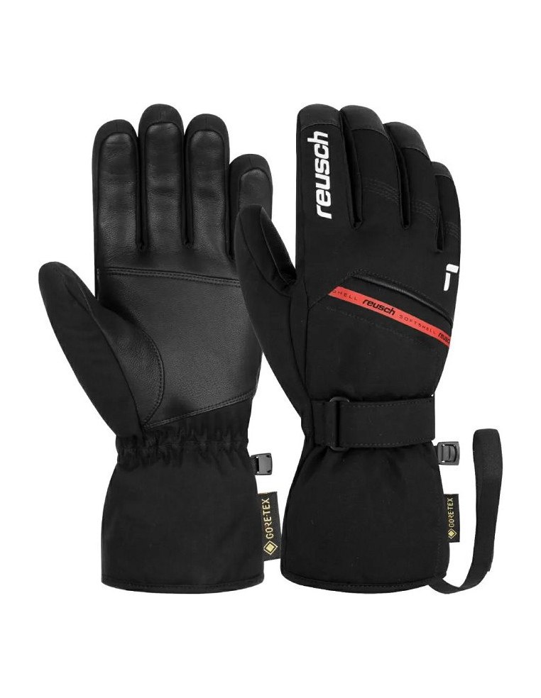 Перчатки REUSCH MS Morris GORE-TEX Black/White/Fire Red P:9 4060485337806 Перчатки Reusch 9 490 ₽