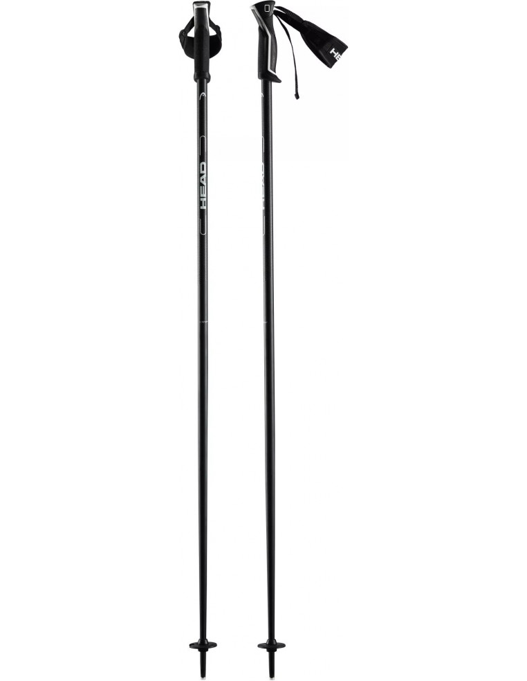 Палки горнолыжные HEAD Frontside 18 mm black/white 125 2200000039620 Горнолыжные палки HEAD 4 990 ₽