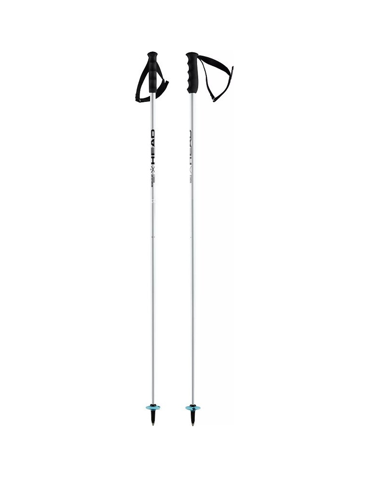 Палки горнолыжные HEAD Worldcup SL 18 mm white/black/speedblue 130 2200000039514 Горнолыжные палки HEAD 8 950 ₽