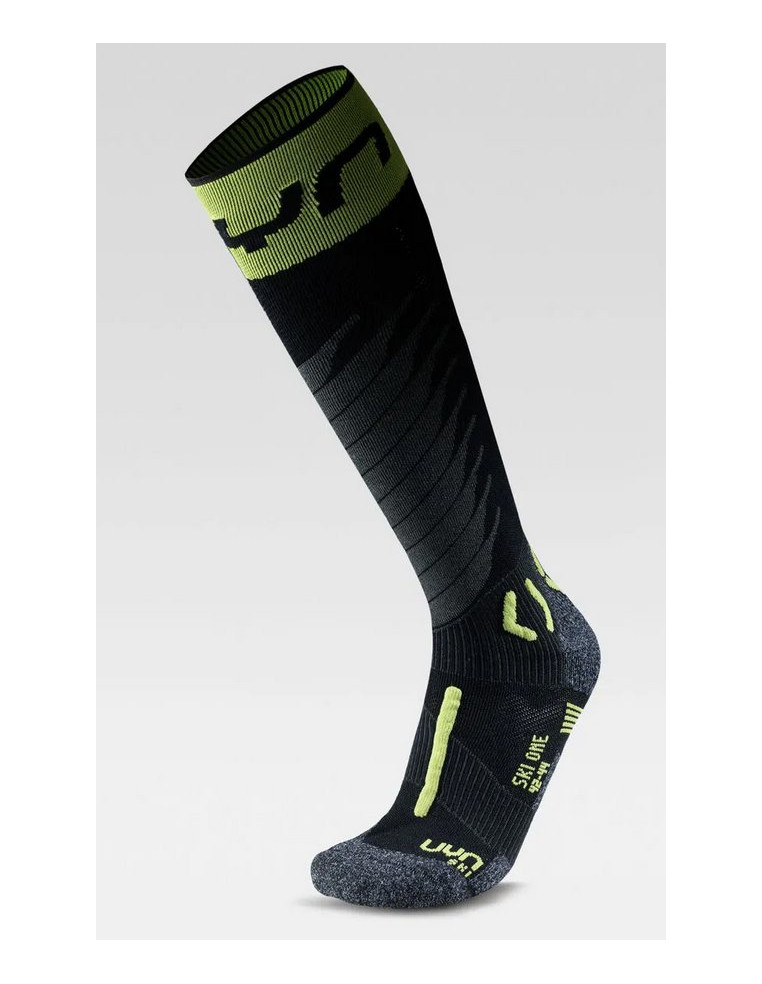 Носки UYN MS SKI ONE MERINO B205 Black/Lime Р:39-41 8054216618216 Термоноски UYN 4 190 ₽