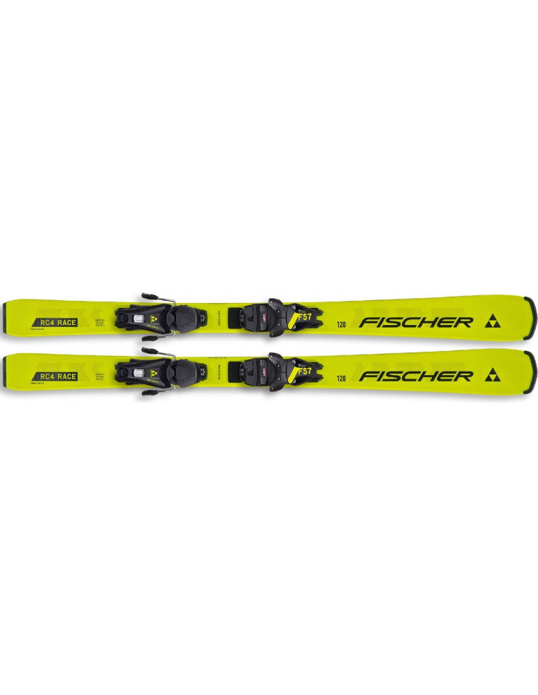 Горные лыжи FISCHER RC4 RACE JR 130 + FS7 2200000040077 Горные лыжи в Уфе FISCHER 25 000 ₽