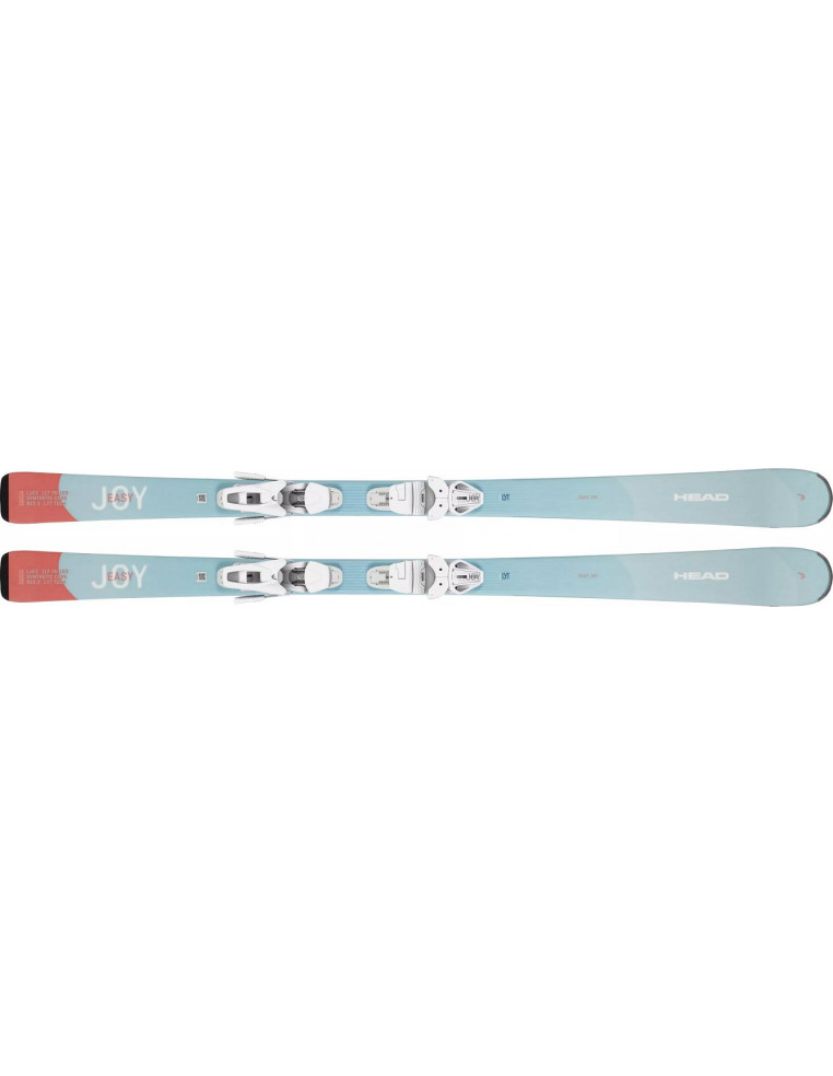 Горные лыжи HEAD Easy Joy SLR blue-coral 143 + JOY 9 2200000040091 Горные лыжи в Уфе HEAD 39 520 ₽