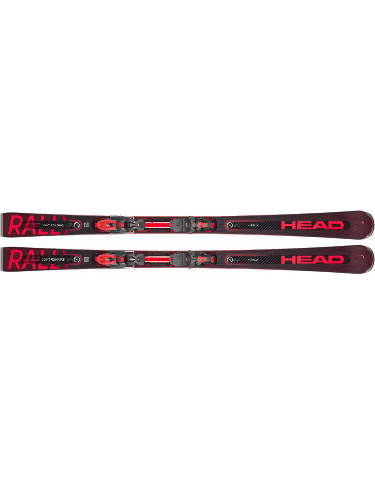 Горные лыжи HEAD Supershape e-Rally SW SF-PR black/neon red 170 + креп. PRD 12 GW BR 85 [F] 2200000040169 Горные лыжи в Уфе HEAD 113 990 ₽