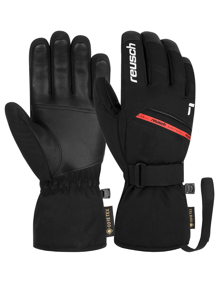 Перчатки REUSCH MS Morris GORE-TEX Black/White/Fire Red P:9.5 4060485337813 Перчатки Reusch 9 490 ₽