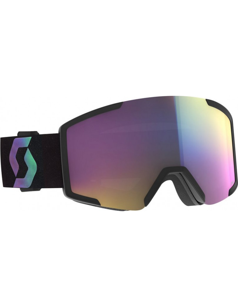 Очки SCOTT Shield + extra lens black/aurora green (enhancer teal chrome) Cat.2 7615523881253 Горнолыжные очки SCOTT 15 890 ₽