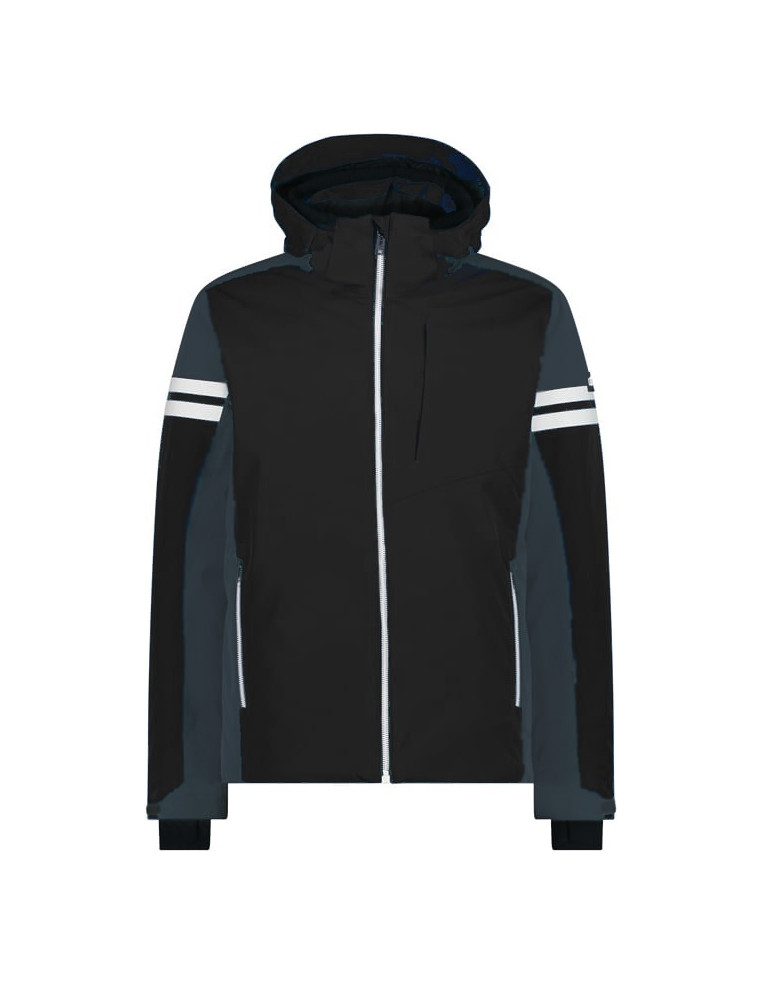 Куртка мужская CMP MAN JACKET ZIP HOOD NERO (Черный) P:50 8059342461668 Куртки CMP 39 890 ₽