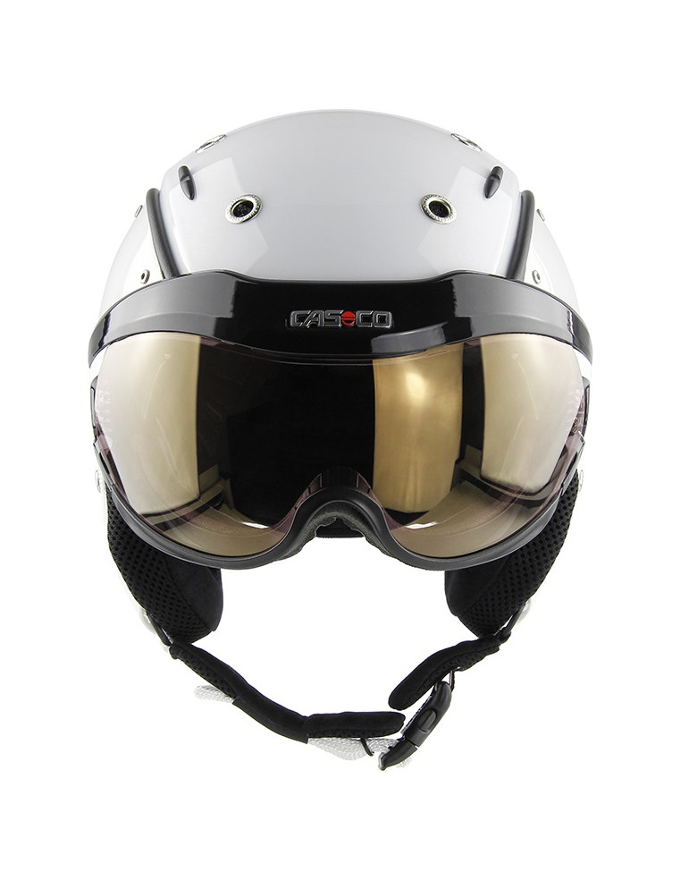 Шлем CASCO SP-6 Visor white-black-Chameleon M 54-58cm 4031381006820 Горнолыжные шлемы CASCO 64 490 ₽