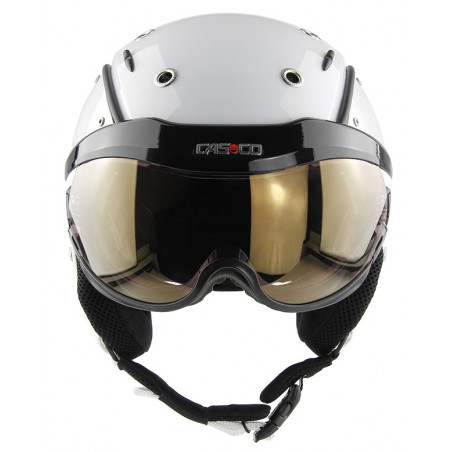 Шлем CASCO SP-6 Visor white-black-Chameleon M 54-58cm 4031381006820 Горнолыжные шлемы CASCO 64 490 ₽