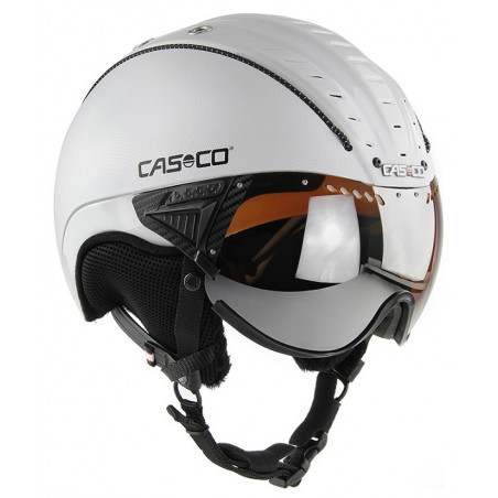Шлем CASCO SP-2 Carbonic Visor white M 55-57cm 4031381007513 Горнолыжные шлемы CASCO 31 950 ₽