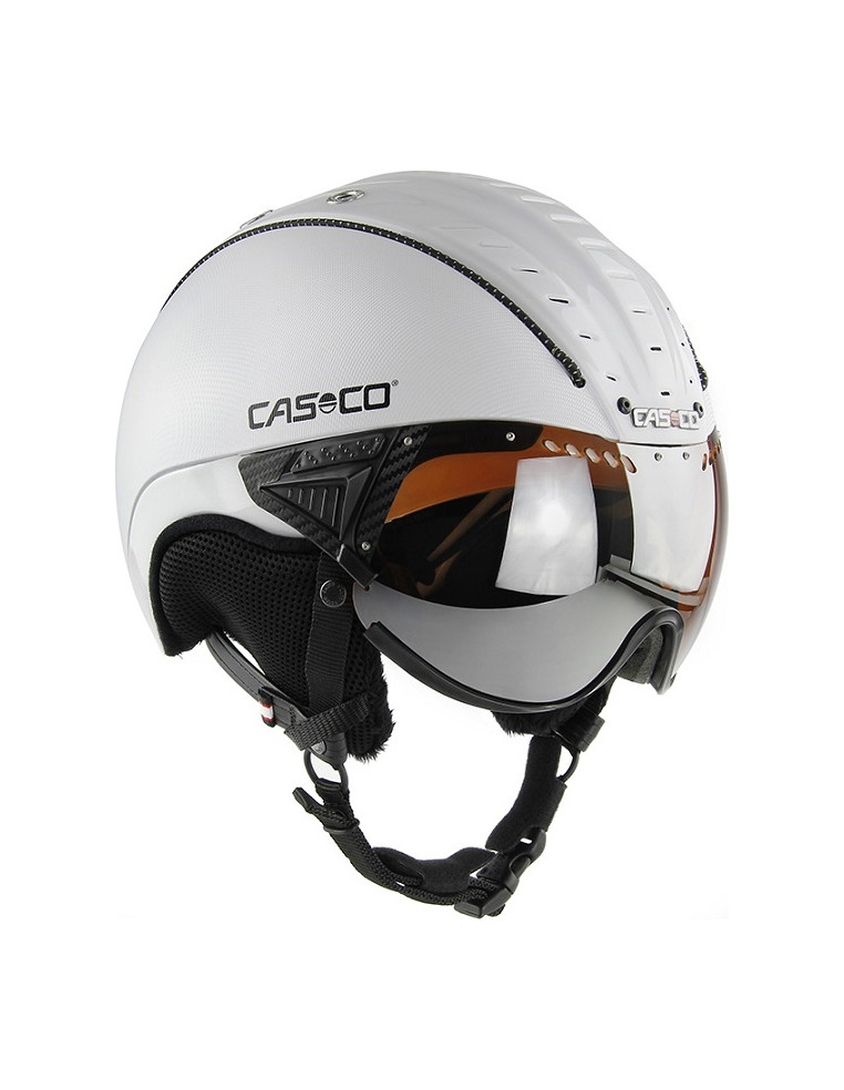 Шлем CASCO SP-2 Carbonic Visor white L 58-60cm 4031381007520 Горнолыжные шлемы CASCO 31 950 ₽