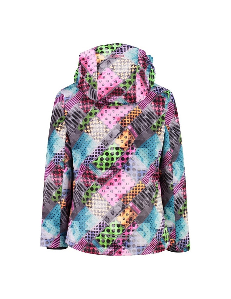 Куртка CMP G JACKET SNAPS HOOD BEGONIA-TITANIO (Малиновый) Р:140 8059342218477 Детские куртки CMP 10 990 ₽