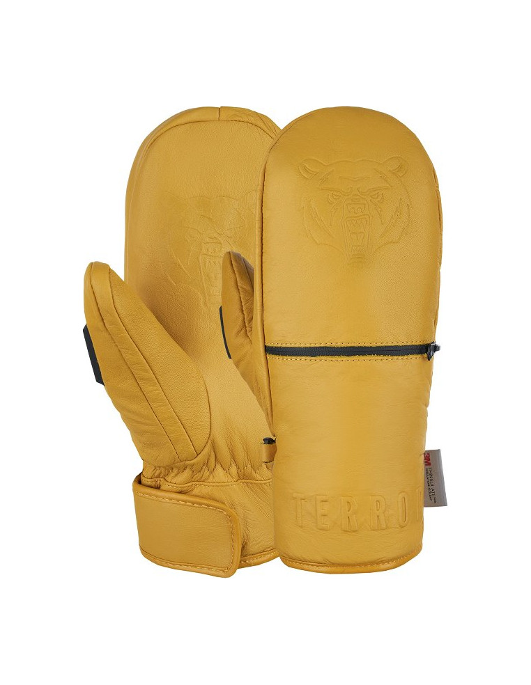 Варежки TERROR LEATHER Mitten Brown P:L 4665308791522 Варежки TERRO 6 650 ₽