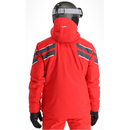 Куртка мужская CMP MAN JACKET ZIP HOOD FERRARI (Красный) P:48 8057153822012 Куртки CMP 24 290 ₽
