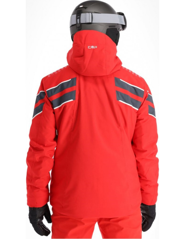 Куртка мужская CMP MAN JACKET ZIP HOOD FERRARI (Красный) P:50 8057153822029 Куртки CMP 24 290 ₽