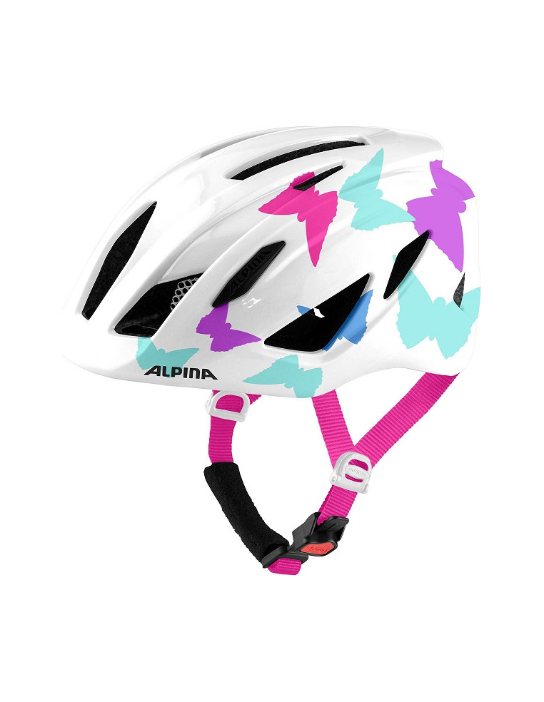 Шлем велосипедный ALPINA Pico Pearlwhite Butterflies Gloss 50-55 4003692303189 Велошлемы ALPINA 6 790 ₽