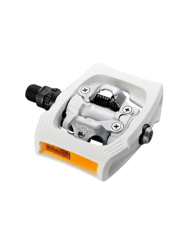 Педали Shimano PD-T400 WHITE EPDT400WR  2200000037831 Запчасти для велосипедов Shimano 7 400 ₽